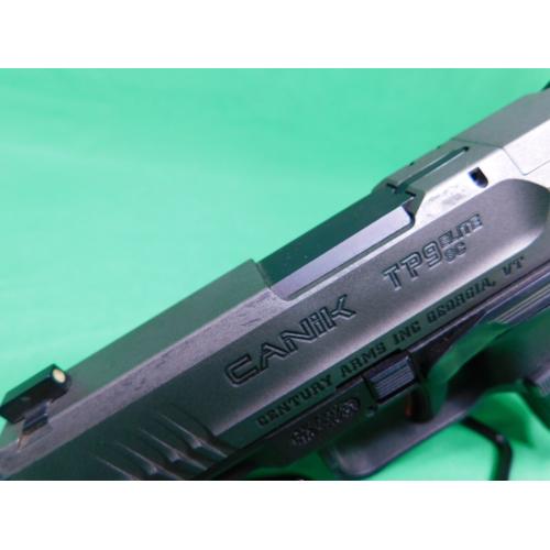 USED CANIK TP9 ELITE SC 9X19 3.5" W/CASE HOLSTER (1) 12RD (1) 15RD MAG