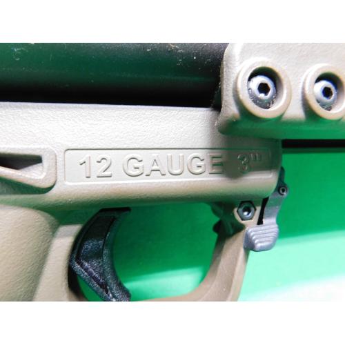 USED KEL-TEC KSG 12GA 18.5" FDE PUMP SHOTGUN. 14+1RD 2.75". WFAB FOREGRIP. GOOD USED CONDITION (Consignment)