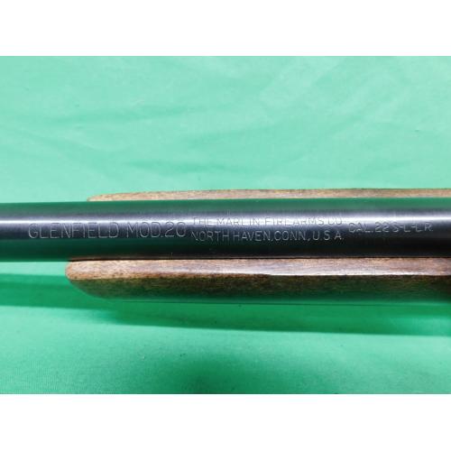 USED GLENFIELD MOD 20 22LR 21" W/1 MAG