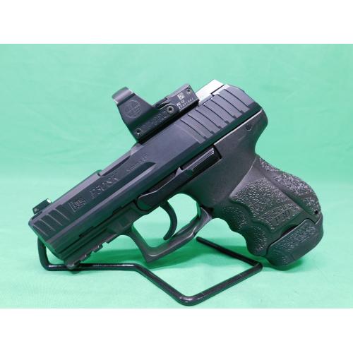 USED H&K P30 SK 9MM 3.27" W/ CASE AND 3 MAGS AND LEUPOLD DP PRO