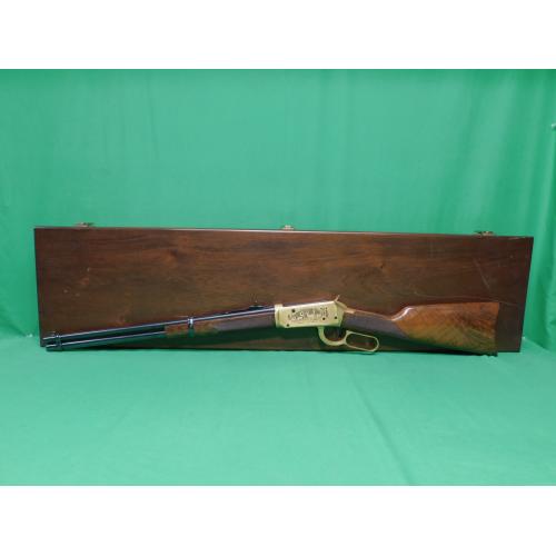 USED 1978 WINCHESTER LIMITED EDITION II 94 .30-30WIN 20" BLUED & GOLD LEVER GUN. SCROLL ENGRAVED 1OF1500 IN WALNUT CASE. COLLECTOR ESTATE 99% (Consignment)