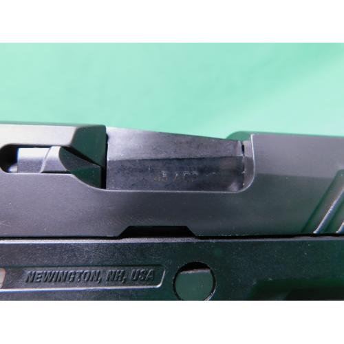 USED SIG SAUER P320 COMPACT .45ACP 4" BLACK PISTOL. 1-10RD MAG. GOOD USED CONDITION
