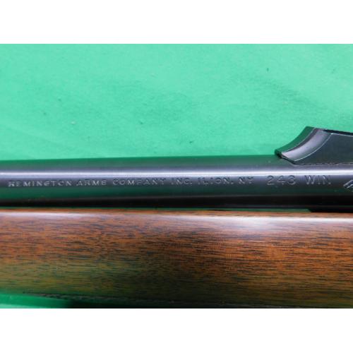 USED REMINGTON 7600 243WIN 22" W/ BOX