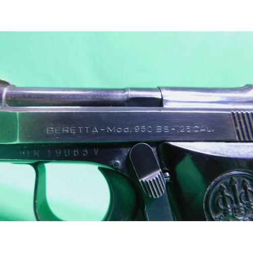 USED BERETTA MOD.950BS 2.5" .25CAL 