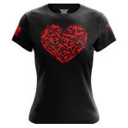 WTP GUN HEART WOMEN'S SHORT S