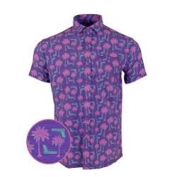 Retro-Rifle Shirt Rising Palm XX