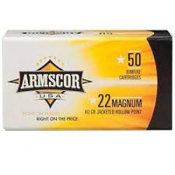 Armscor .22 Magnum 40 Grain JHP