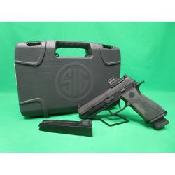 USED SIG SAUER P320 W/ CASE, HOLOSUN HS507C X2 , & (2) 21RD MAGS