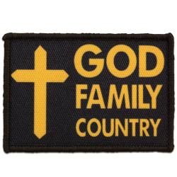Morale Patch - God Family Country