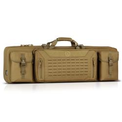 Urban Warefare - Double Rifle Case - Tan