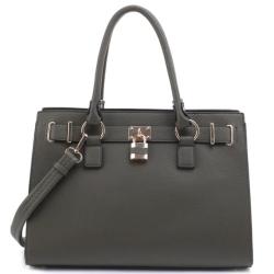 Jessie & James Dina Concealed Carry Lock and Key Satchel Dark Green