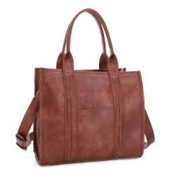 Jessie & James Kathy Concealed Carry Tote Bag Cognac