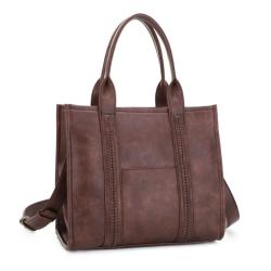 Jessie & James Kathy Concealed Carry Tote Bag Dark Brown