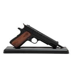 GoatGuns Black 1911 Miniature 1:2.5 Scale Die Cast Gun Model