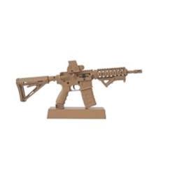 GoatGuns AR15 Coyote Miniature  1/3 Scale Die Cast