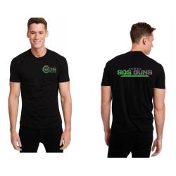 SDS Guns Black T-Shirt 2-Logo 3X
