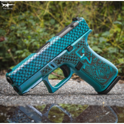 GLOCK 43X RMR CUT C4 MERMAID 9MM 3.4IN BARREL 10RD UX4350204NMER