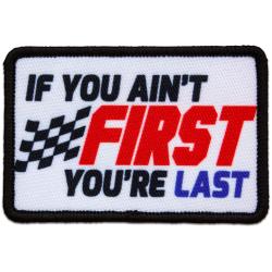 Red Rock Outdoor Gear 97-049 Morale Patch - If You Ain't First You're Last