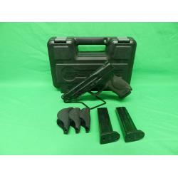 USED SMITH AND WESSON M&P M2.0 9MM PMM COMP SILENCERCO BARREL WOLFF SPRING CASE BACK GRIPS 3 MAGS