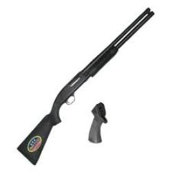 Mossberg 88 Maverick, Pump Action Shotgun, 12 Gauge, 3 Chamber, 20 Barrel, Cylinder Bore, Blued Finish with Flat Dark Earth Synthetic Stock, Bead Sight, 7Rd 31048