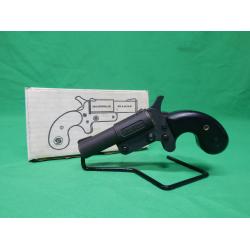 USED FMJ MODEL D .45 COLT/410 SINGLE SHOT TOP BREAK DERRINGER. IN BOX. SAFETY STUCK IN OFF POSSITION.