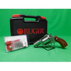 USED RUGER REDHAWK 357 MAG W/CASE SPEED LOADER AND MOON CLIPS 3