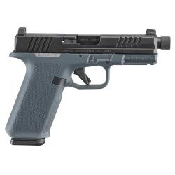 RUGER RXM 9MM 4.5IN THREADED BARREL 17RD GRAY MAGPUL GRIP TRITIUM FRONT SIGHT TWO GL9 PMAGS 19447