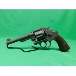 USED SMITH & WESSON HAND EJECTOR US ARMY MODEL OF 1917 .45ACP 6RD REVOLVER. WWII ERA PARK FINISH? CLEAN BORE BUT WORN 90%
