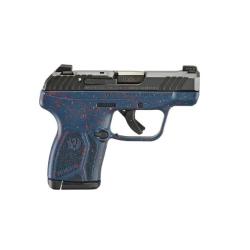 Ruger LCP MAX, Double Action Only, Semi-automatic, Polymer Frame Pistol, Compact, 380ACP, 2.8 Barrel, Matte Stainless Finish with Polished Sides, Black Frame, Tritium Front Sight with White Outline and Drift Adjustable Rear Sight, Integrated Trigger