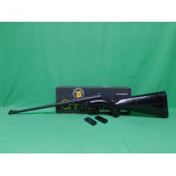 USED CHARTER ARMS AR-7 EXPLORER .22LR BLACK SEMI AUTO RIFLE. IN BOX W/1-MAG. STOCK SHOWS HANDLING WEAR. LOOKS UNFIRED. COLLECTOR ESTATE 95% (Consignment)