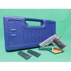 NEW OLD STOCK 1998 COLT O6891 MUSTANG POCKETLITE .380 AUTO STAINLESS PISTOL. AS NEW IN BOX. 2-SPARE MAGAZINES. COLLECTOR ESTATE 99%+ (Consignment)