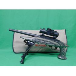 USED RUGER 22 CHARGER 22LR 10” W/ CASE, BIPOD, BUSHNELL RED DOT, & (1) 10RD MAG