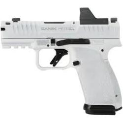 CANIK METE MC9 Prime, Semi-automatic, Striker Fired, Compact, 9MM, 3.64 Barrel, Compensated Slide and Barrel with Blast Chamber, Night Sights, Optics Ready, Matte Finish, Black, 17 Rounds, 2 Magazines HG8328-N