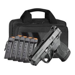 Smith & Wesson 14750 M&P Shield Plus Bundle Micro-Compact 9mm Luger 13+1, 3.10