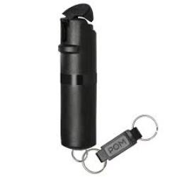 POM PK-BLK-1.4 0.5 OZ Key Chain Pepper Spray