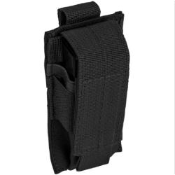 Red Rock 82-022BLK Single Pistol Mag Pouch - Black