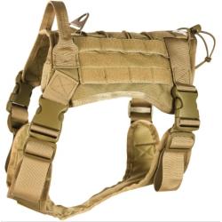 Red Rock 38-31COY-L Tactical K-9 Vest - Large - Coyote
