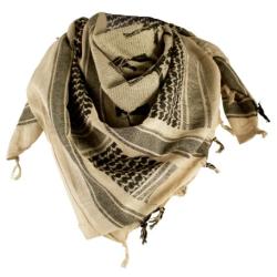 Red Rock 70-26 Tactical Shemagh Head Wrap M16 Tan/Black