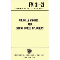 Red Rock BK080 - Gurrilla Warefare And Special Forces Operations - Army Field Manual / Book