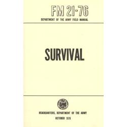 Red Rock BK093 - Survival - FM 21-76 - Army Field Manual / Book