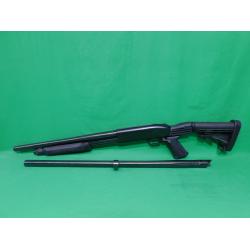 USED MOSSBERG 835 12 GA BLUED PUMP. COMBO INCLUDES 18.5