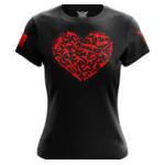 WTP GUN HEART WOMEN'S SHORT S