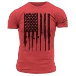 Grunt Style RED Rifle Flag M