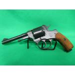 USED IZHEVSK RUSSIAN M1895 32 ACP CONVERSION 4.5" BLUED W/WOOD GRIPS & HOLSTER 95%