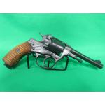 USED IZHEVSK RUSSIAN M1895 32 ACP CONVERSION 4.5" BLUED W/WOOD GRIPS & HOLSTER 95%