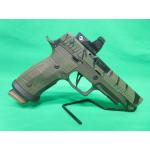 USED SIG SAUER P320 X-FIVE 9MM 5" W/ CASE, DELTA POINT PRO, & (3) 21RD MAGS