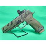 USED SIG SAUER P320 X-FIVE 9MM 5" W/ CASE, DELTA POINT PRO, & (3) 21RD MAGS