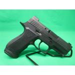 USED SIG SAUER P320 X CARRY 9MM 3.5" W/CASE, HOLSTER, (1) 17RD, & (2) 15RD MAGS