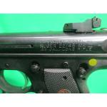 USED 10107 RUGER 22/45 MK III 22LR 5.5" HEAVY BARREL.  BLUED SEMI AUTO PISTOL. W/CASE & 2-10RD MAGS 98%
