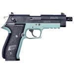 GSG GERG2210TFF FireFly  22 LR 10+1 4.90 Black Steel/Threaded Barrel, Serrated Slide, Zinc Alloy w/Accessory Rail Frame, Black Polymer Grip